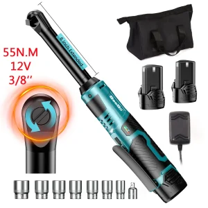 Extended Ratchet Cordless Electric Wrench